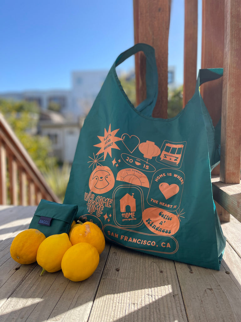 Home X Baggu Nylon Tote Bag Home Coffee Roasters